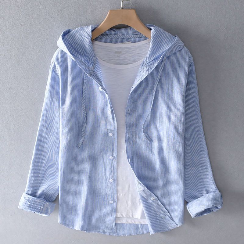 VONRÉ™ Linen Hoodie - ARLUVI