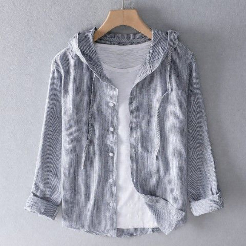 VONRÉ™ Linen Hoodie - ARLUVI