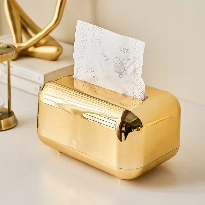 Gold Tissue Dispenser - ARLUVI