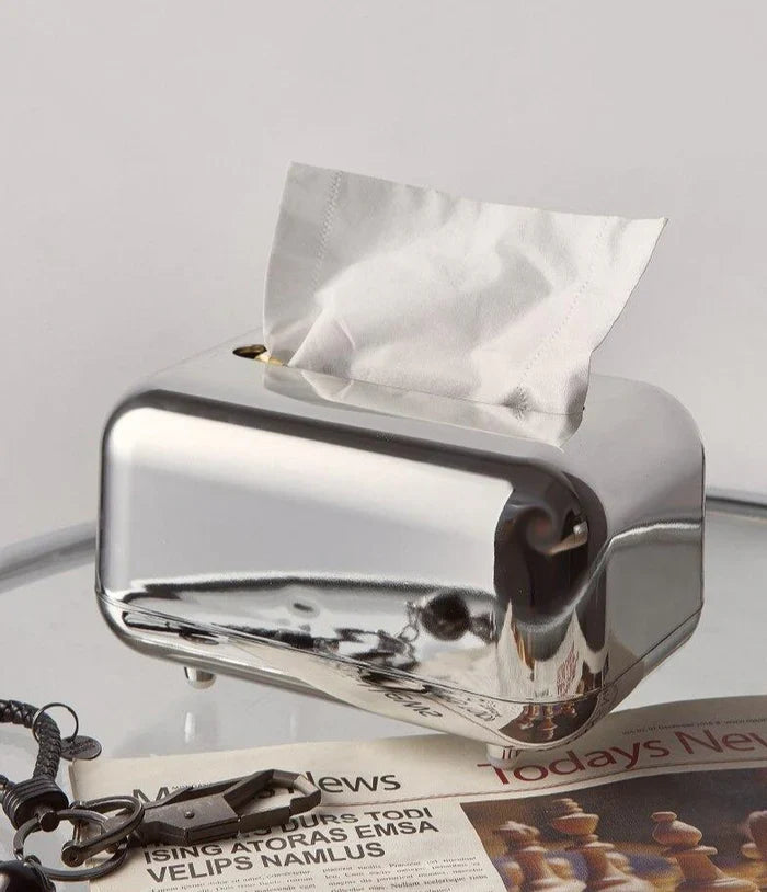 Gold Tissue Dispenser - ARLUVI