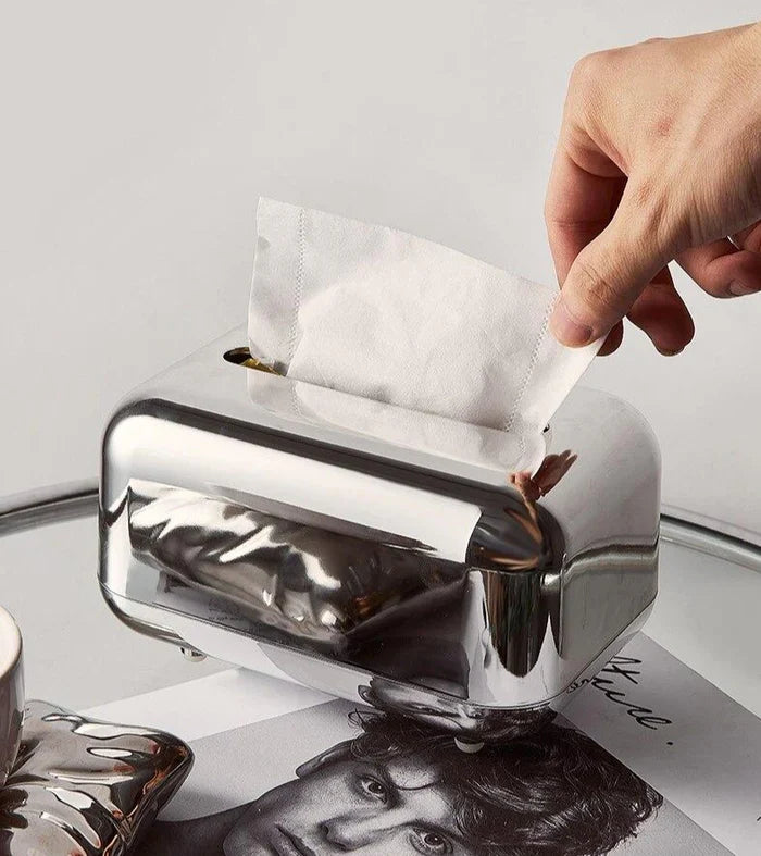 Gold Tissue Dispenser - ARLUVI