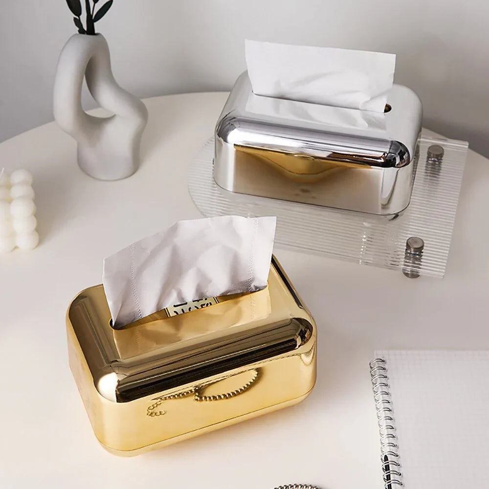 Gold Tissue Dispenser - ARLUVI